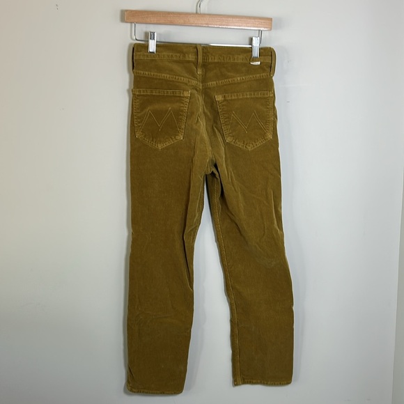 Mother The Tomcat Ankle Jean Hopscotch Tapenade Corduroy Sz 26 - Picture 6 of 14